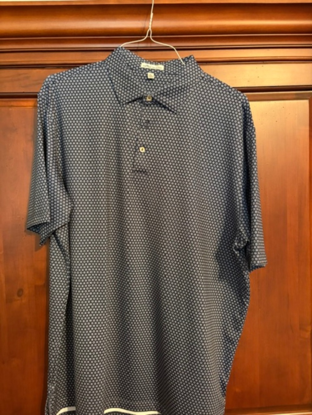 Peter Millar Mens Like New Polo Size XL Navy
